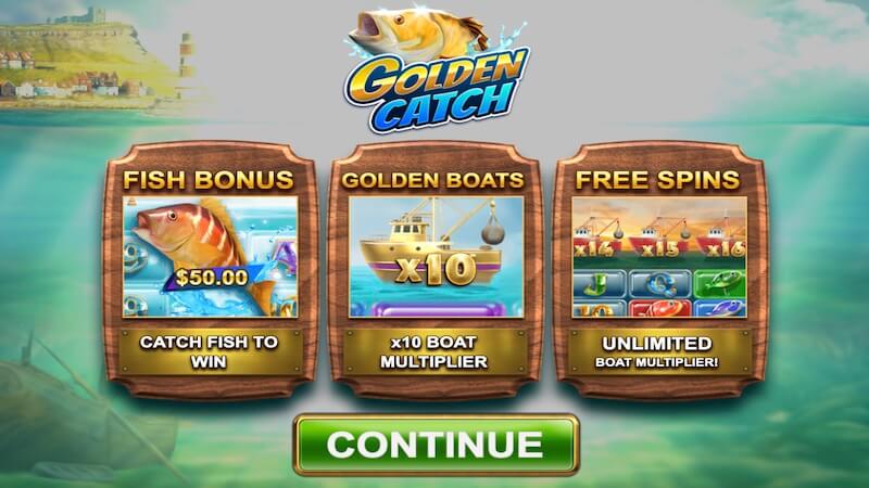 golden catch slot rules