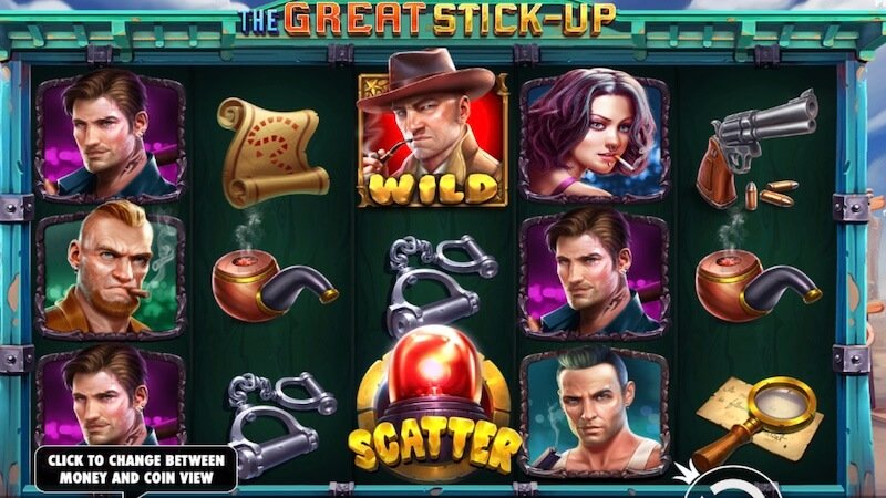 great stick up slot gameplay