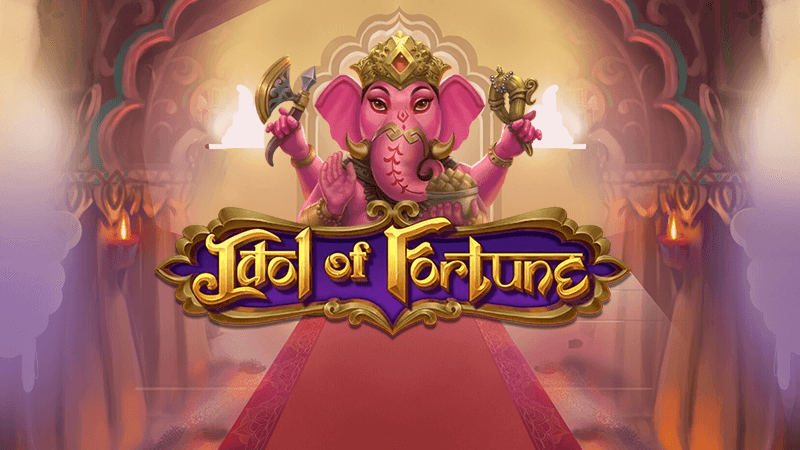 idol of fortune slot logo