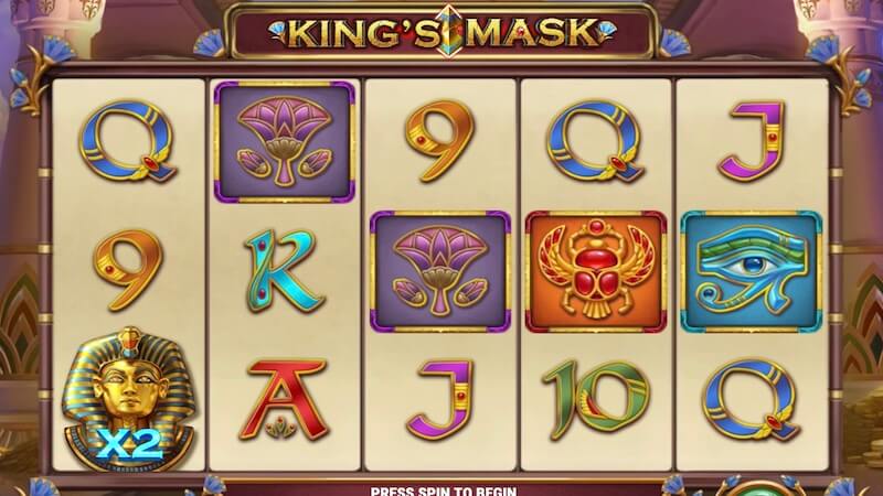 kings mask slot gameplay