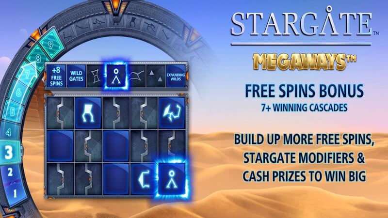 stargate megaways slot rules