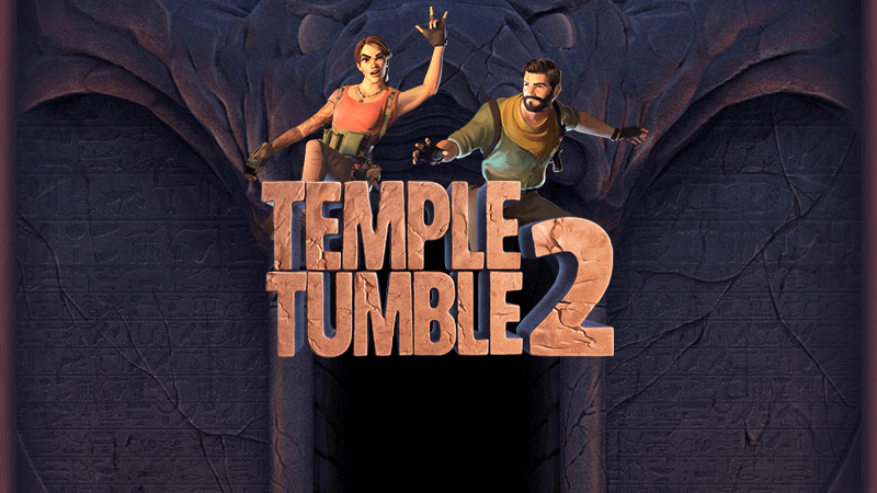 temple tumble 2 slot logo