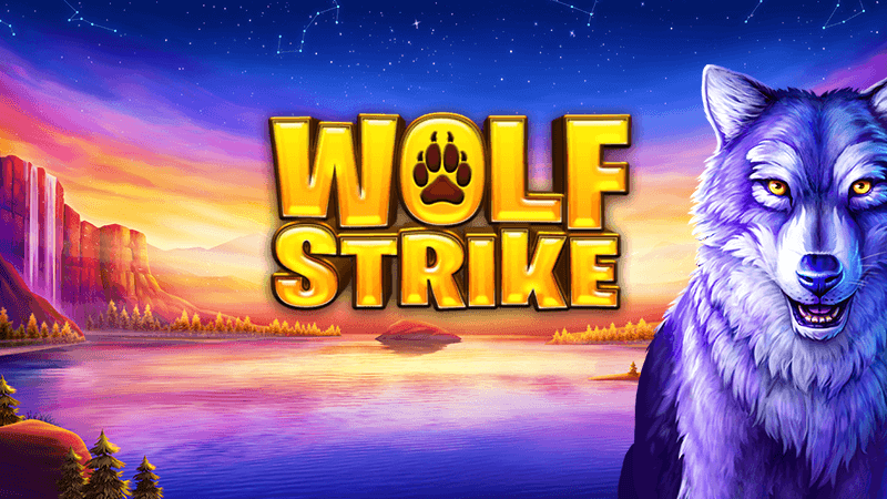 wolf strike slot logo