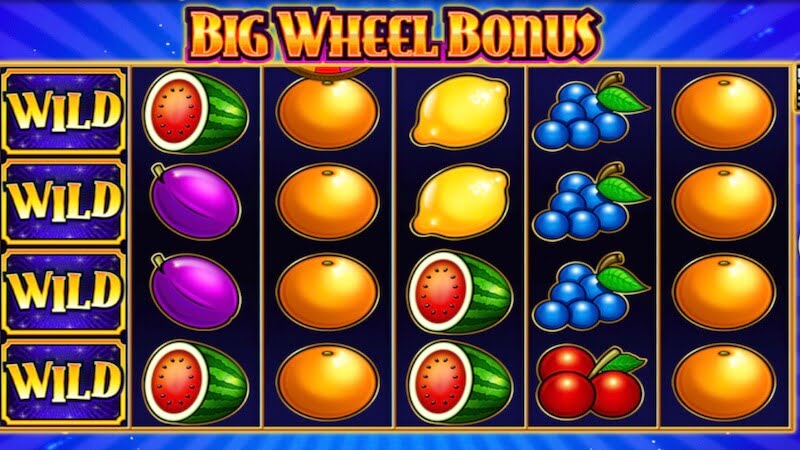 big wheel bonus slot gameplay