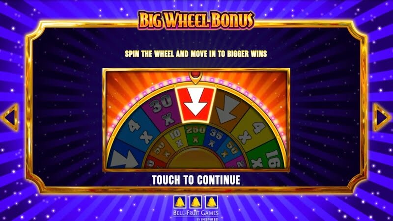 big wheel bonus slot rules