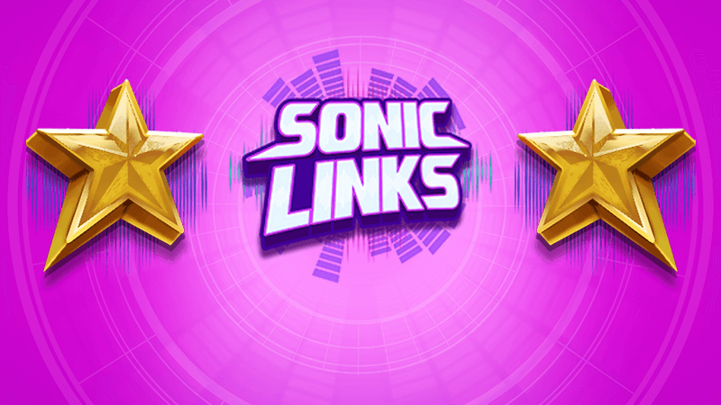 sonic links slot logo
