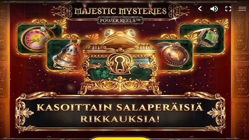 majestic mysteries slot rules