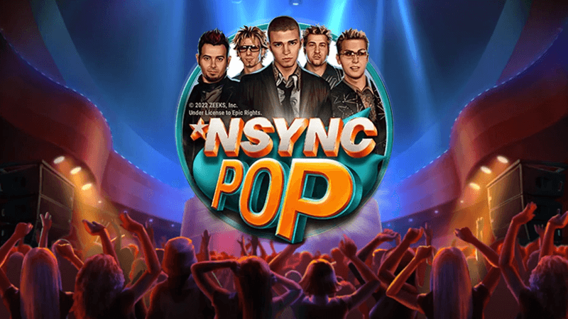 nsync pop slot logo