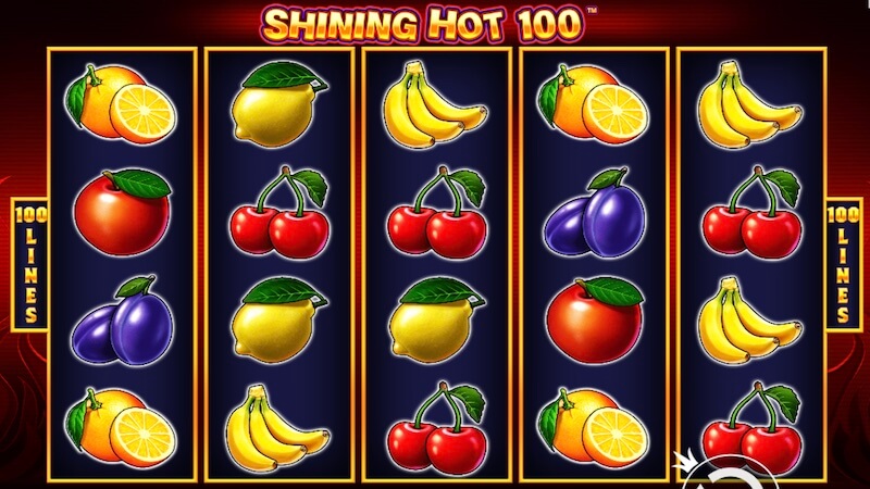 shining hot 100 slot gameplay