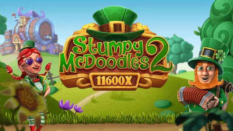 stumpy mcdoodles slot logo