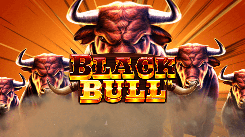 black bull slot logo