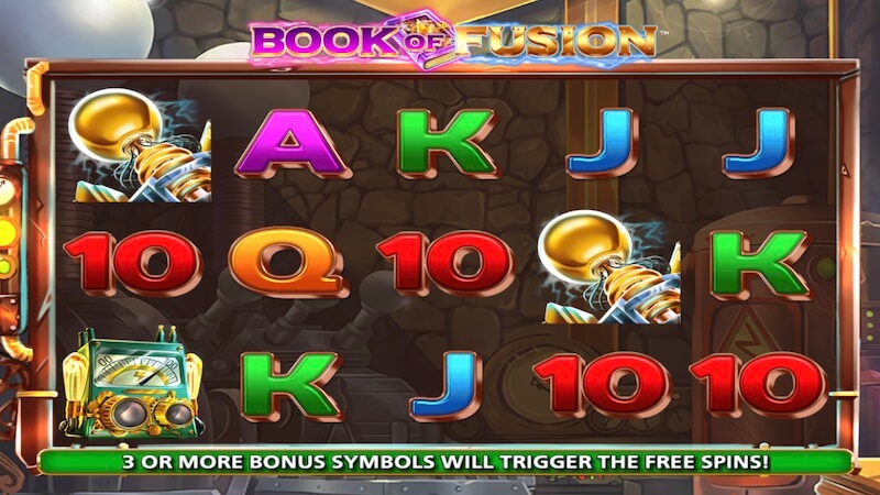 book of fusion slot gameplay