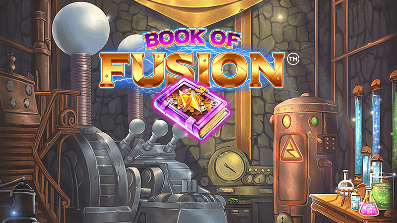 book of fusion slot logo