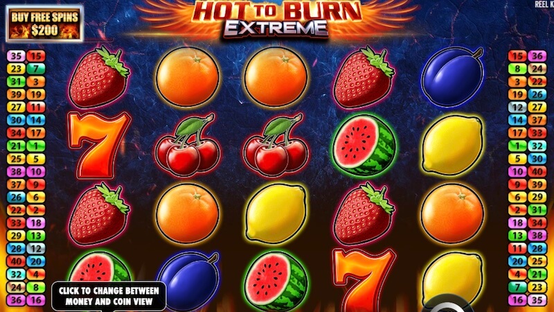 hot to burn extreme slot gameplay