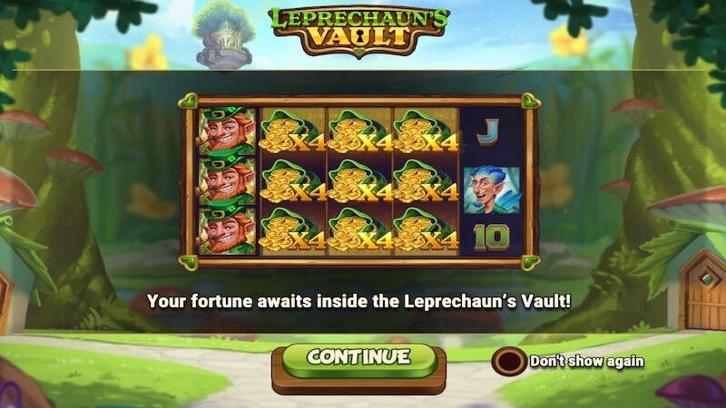 leprechauns vault slot rules