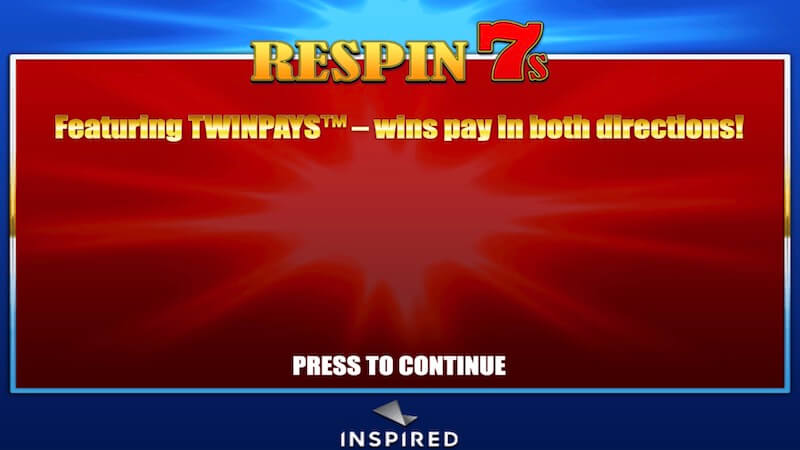 respin 7s slot rules