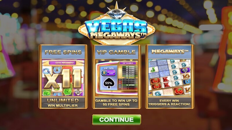 vegas megaways slot rules