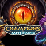 champions of mithrune slot logo