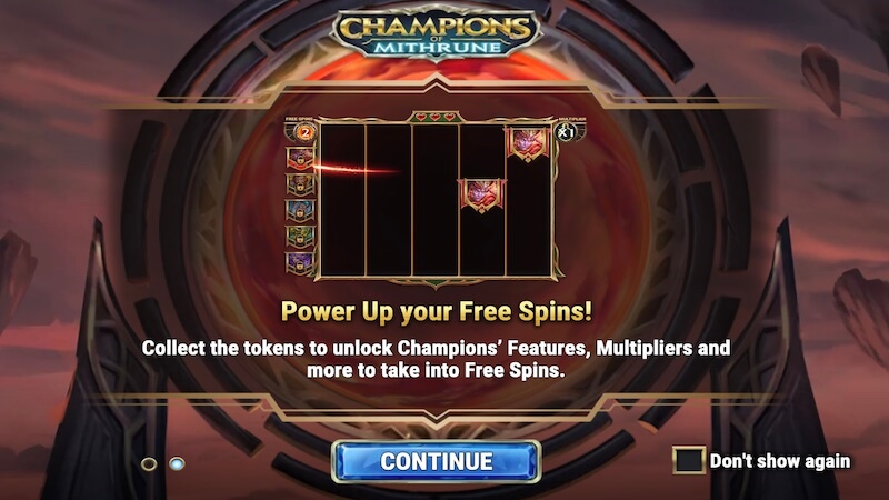champions of mithrune slot rules