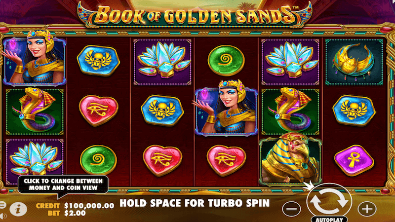goldens sands slot gameplay