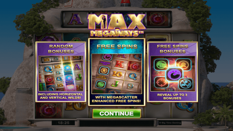max megaways slot rules