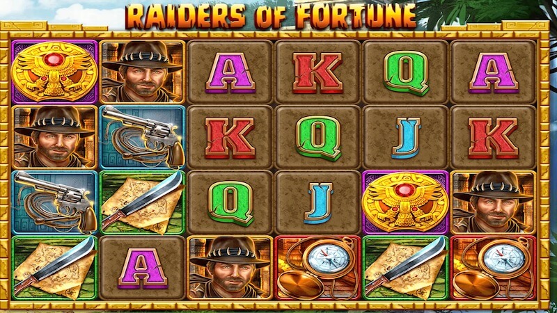 raiders of fortune slot gameplay
