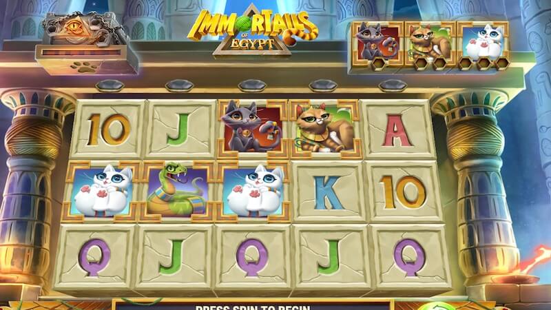 immortails-of-egypt-slot-gameplay