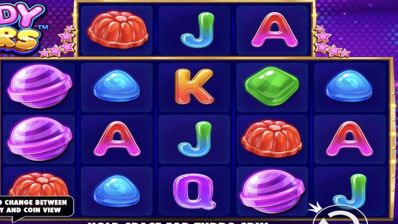 candy stars slot gameplay