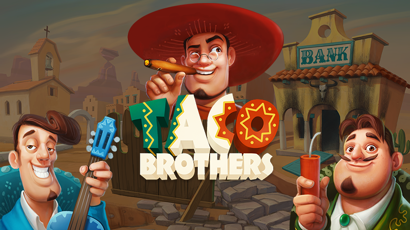 taco brothers slot logo