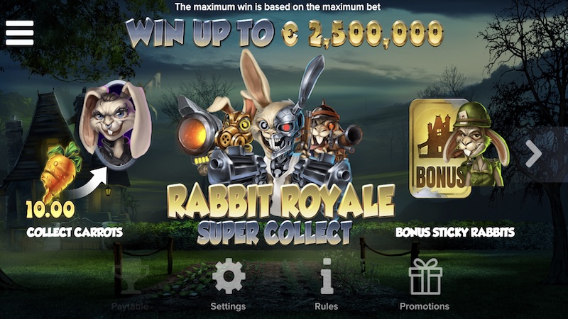 Rabbit Royale slot rules