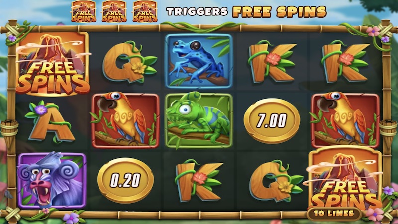monkey bonanza slot gameplay