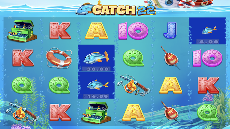 catch 22 slot gameplay