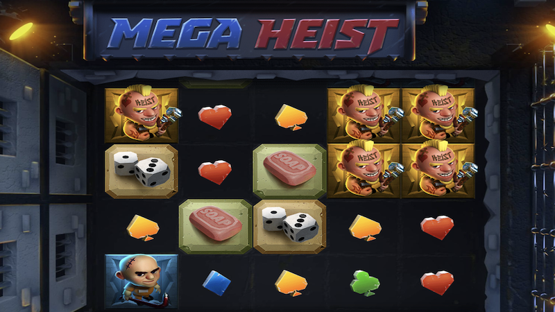 mega heist slot gameplay