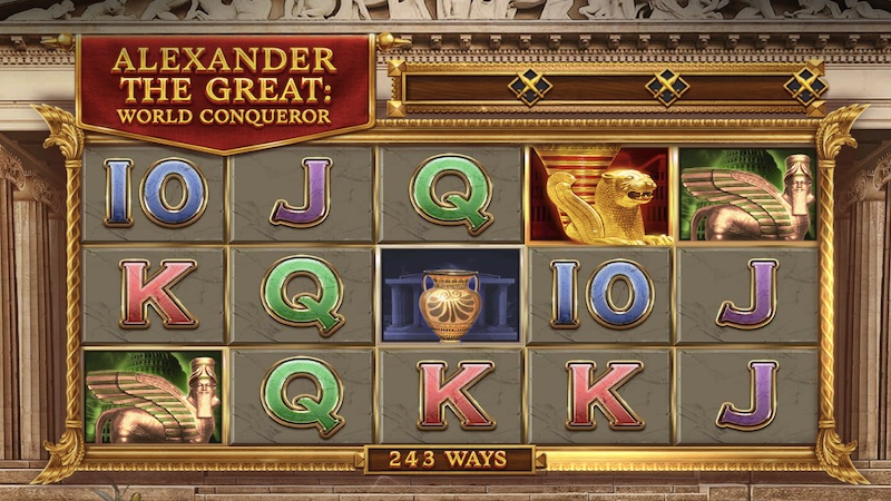 alexander the great slot gameplay