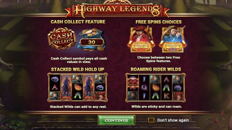 highway-legends-slot-rules