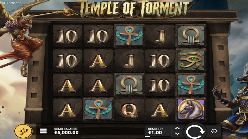 temple of torment slot gameplay
