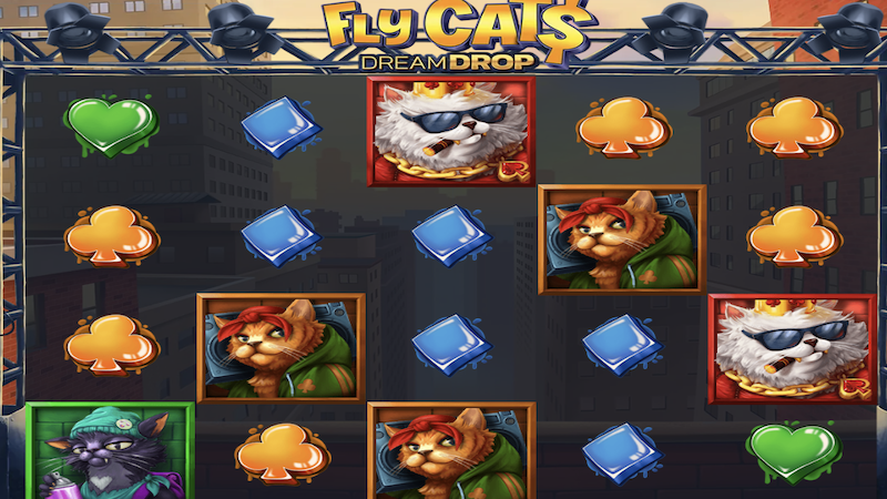 fly cats slot gameplay