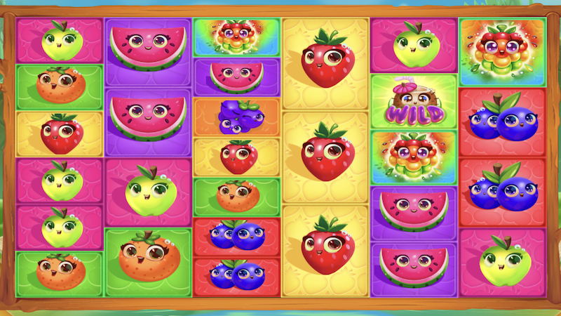 fruity megaways slot gameplay