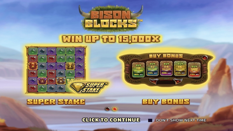 bison block slot rules