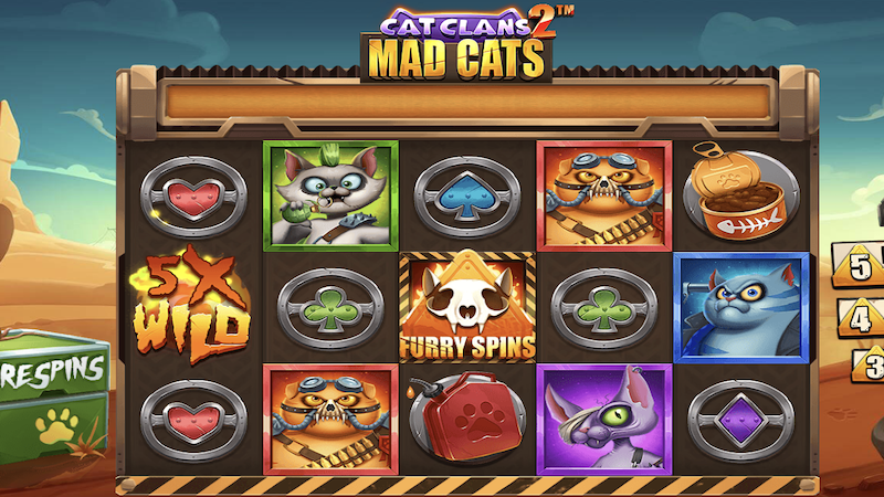 cat-clans-2-slot-gameplay