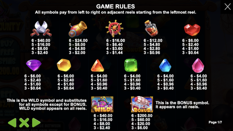 sky-bounty-slot-rules