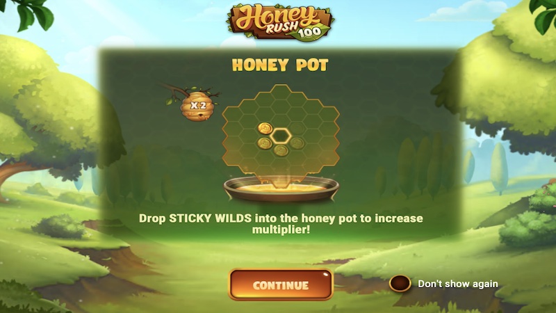 honey rush 100 slot r1