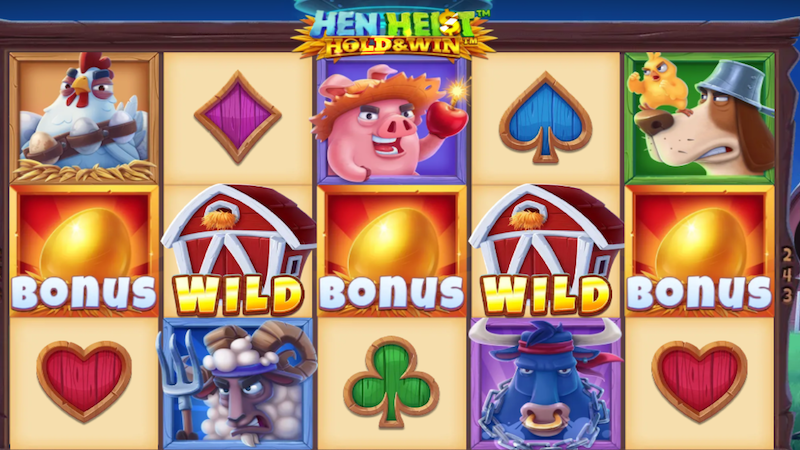 hen-heist-slot-gameplay