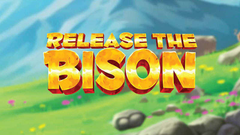 release-the-bison-slot-logo