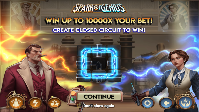 spark of genius slot rules