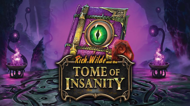 rich-wilde-tome-of-insanity-slot-logo