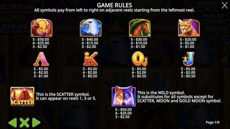 wolf gold 4 pack rules