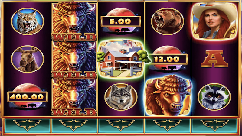 bison moon slot gameplay