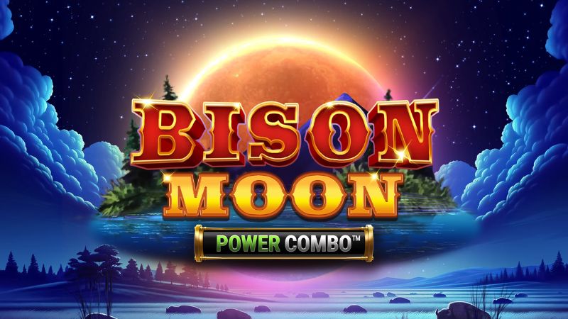 bison moon slot logo