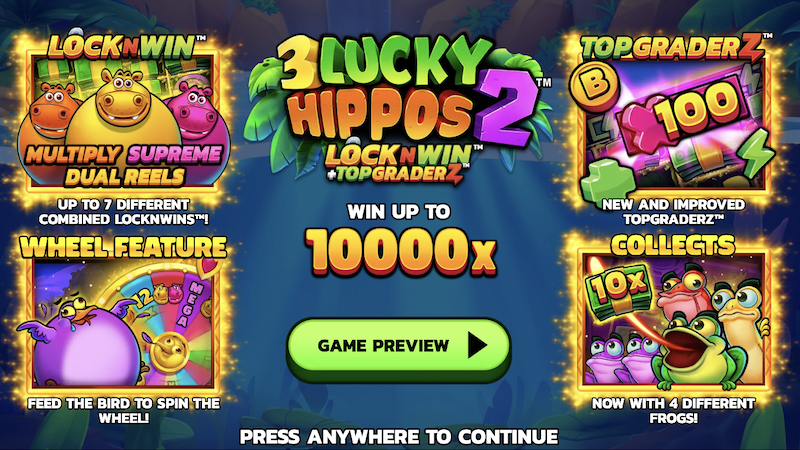 3 lucky hippos 2 rules